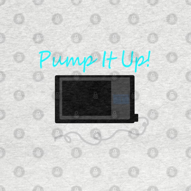 Pump It Up! Cyan by CatGirl101